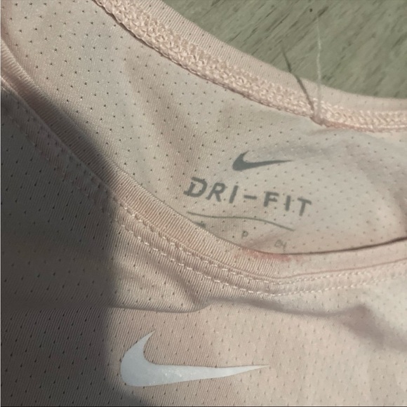 Nike Women's Light Pink Short Sleeve Tee - Picture 2 of 2